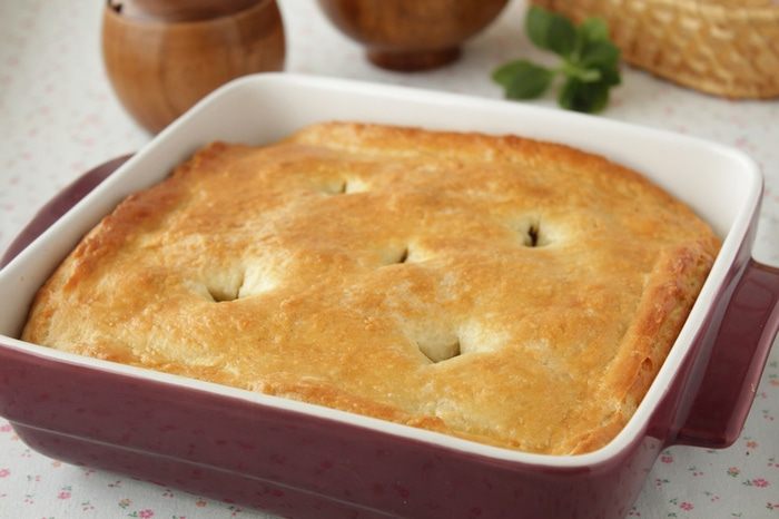 Пирог с печенью