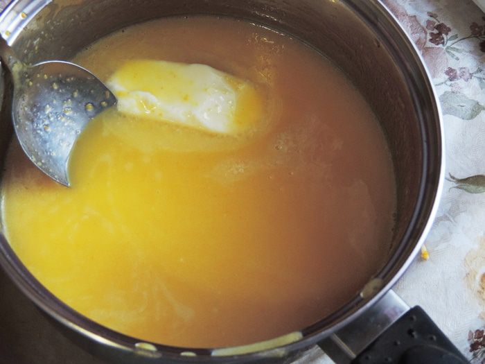 Цукотто (торт-купол) с апельсиновым и шоколадным муссами
