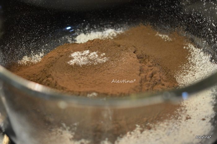 Ягодный брауни чизкейк