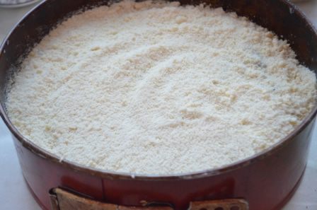 Немецкий маковый творожник