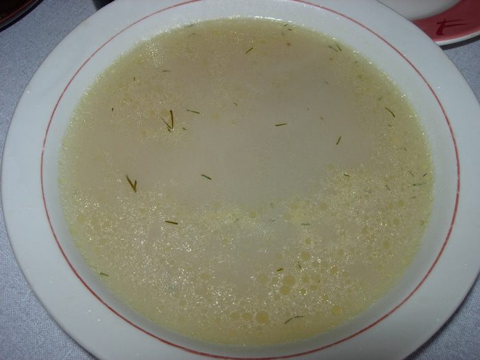 Суп из мидий