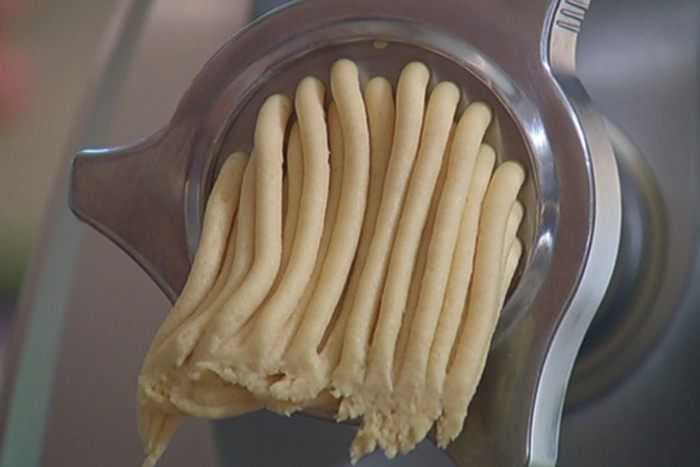 Печенье из мясорубки 