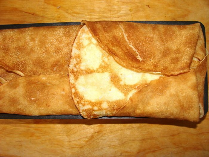 Закусочный блинный торт &amp;quot;Тетрис&amp;quot;