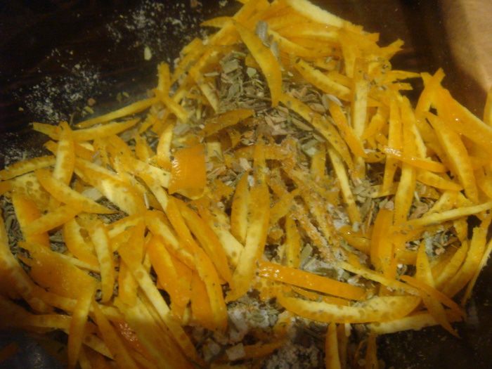 Буженина с апельсинами