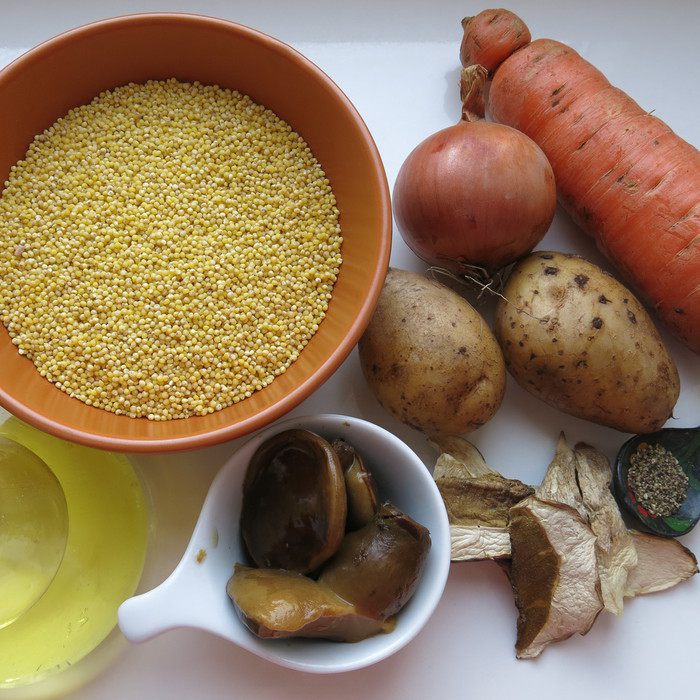 Постный грибной кулеш