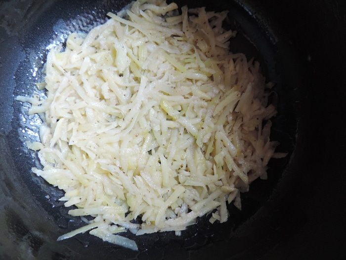 Постная картофельная запеканка с грибами