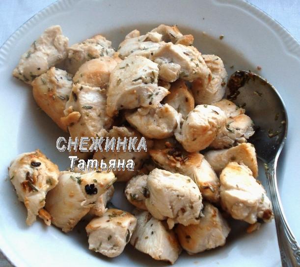 Паштет куриный с черникой