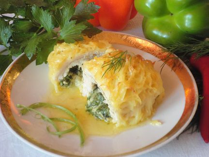 Куриные котлетки в картофельной корочке