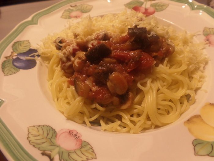 Соус с баклажанами и грибами (&amp;quot;Dolmio&amp;quot;)
