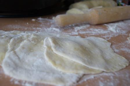 Вареники с форелью и рикоттой