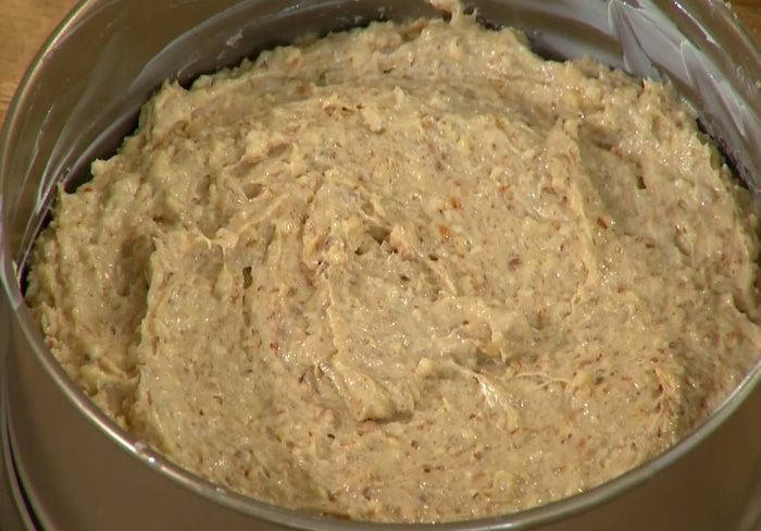Миндальная коврижка с абрикосами 