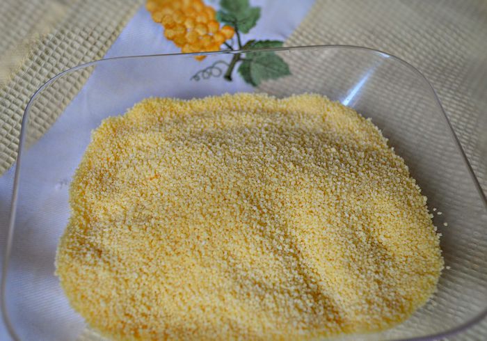 Летний салат с кускусом