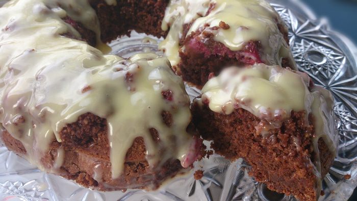 Миндально-шоколадный торт с вишней &amp;quot;С любовью&amp;quot;