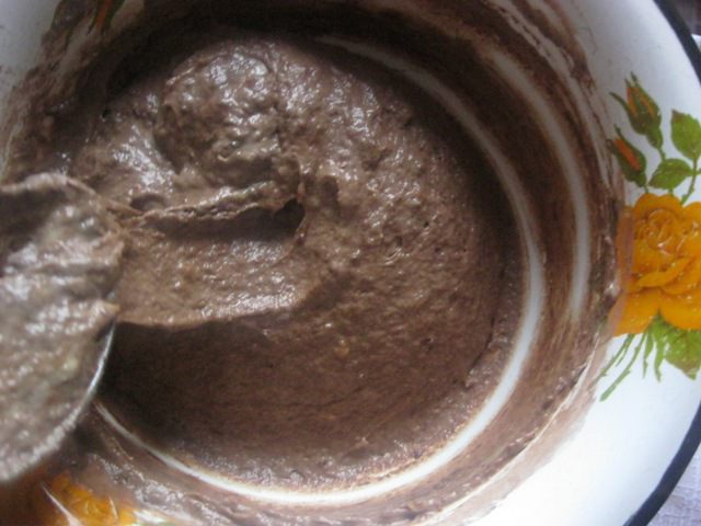 Шоколадно-лимонный кекс