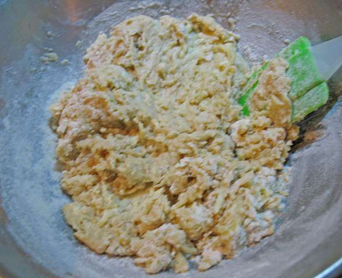 Яблочное-кокосовое печенье