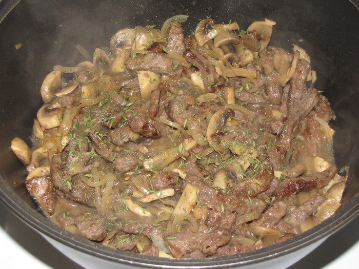 Рагу из телятины