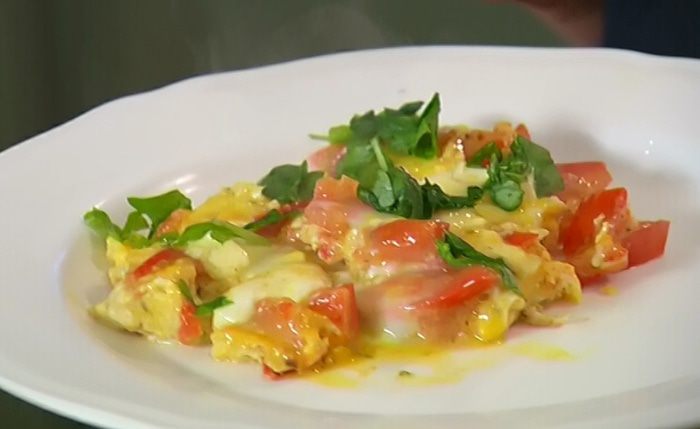 Яичница по-неаполитански 