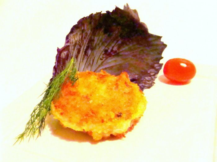 Пряные биточки из трески