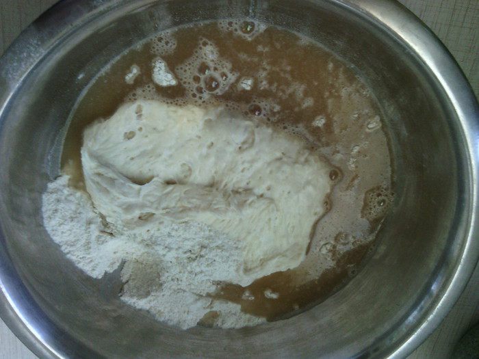 Ржаной хлеб на пшеничной опаре