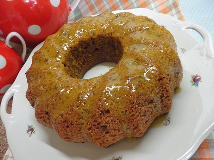 Кукурузно-цитрусовый пирог