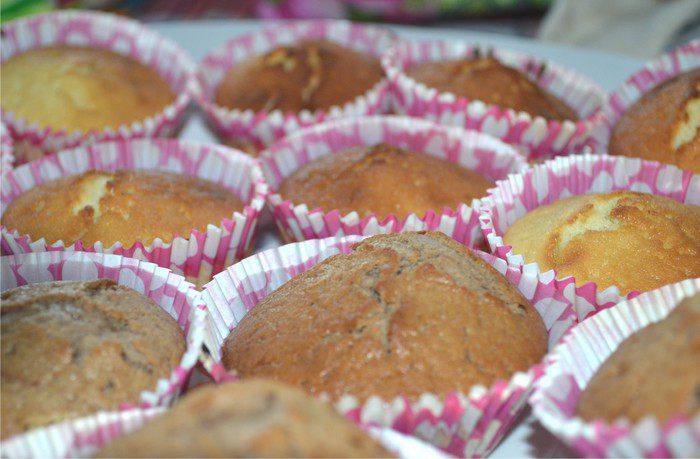 Капкейки «Розовое счастье» 