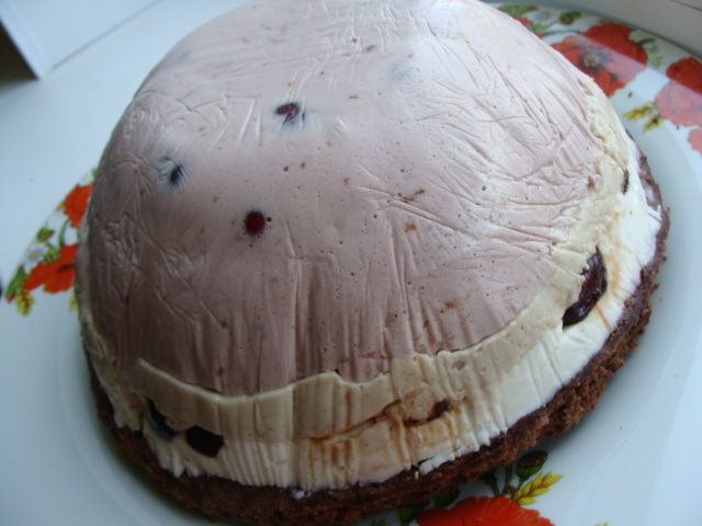 Торт десерт &amp;quot;Черешня в облаках&amp;quot;