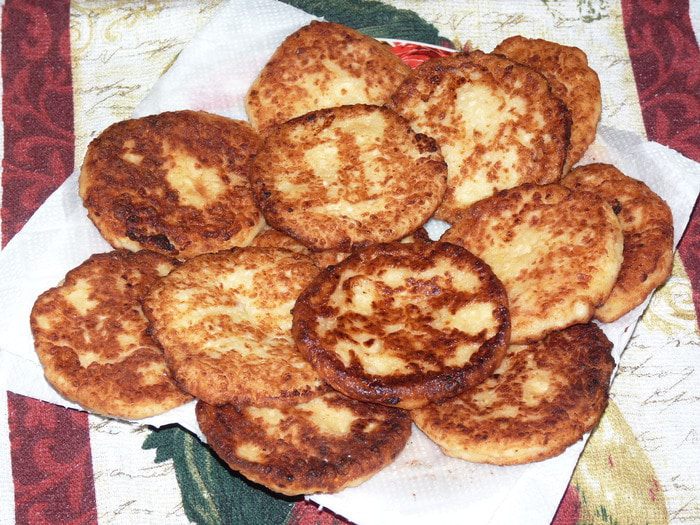 Медово-яблочные сырники