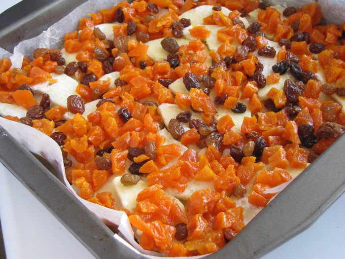 Яблочно-ореховый пирог