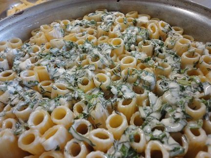 Мясная запеканка с тортильони