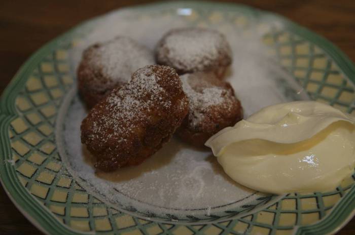 Творожные бомбочки с хурмой и кардамоном