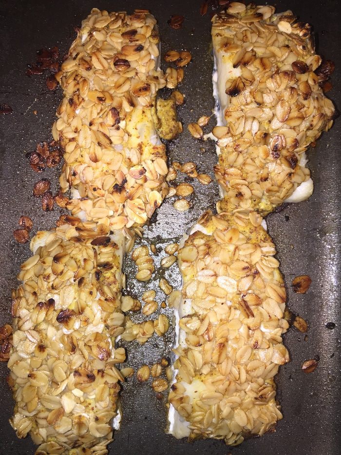 Моментальная треска в хрустящем «пальто»