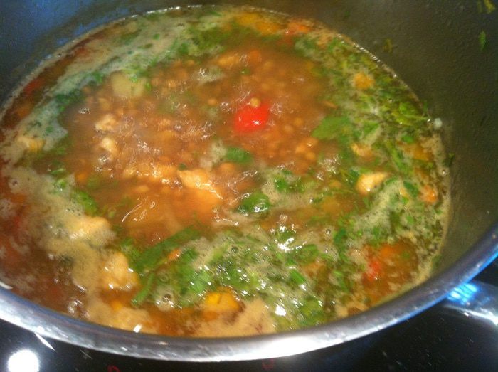 Суп из чечевицы