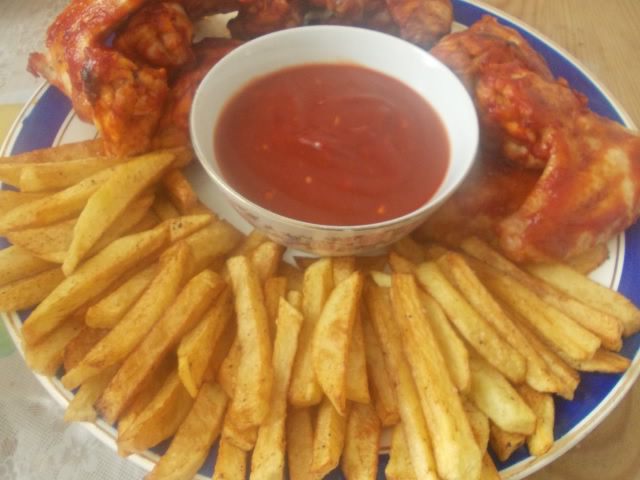 Куриные крылышки в томатно-соевом соусе &amp;quot;Иногда можно&amp;quot;