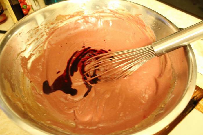 Кексы Red Velvet с сюрпризом