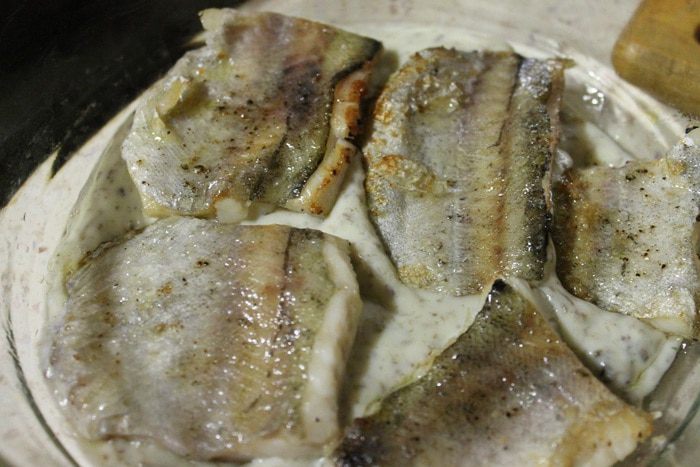 Треска под соусом &amp;quot;Бешамель&amp;quot;