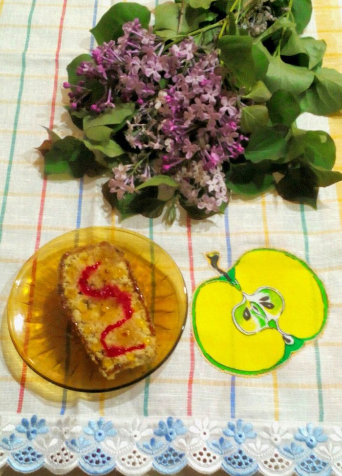 Лёгкие апельсиново-банановые кексы