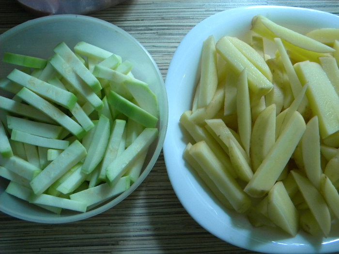 Весенний запеченный картофель со свининой