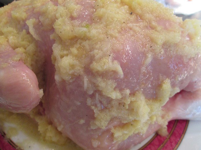 Имбирная курица к Рождеству