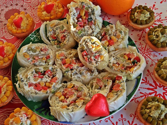 Рулет из пекинской капусты 