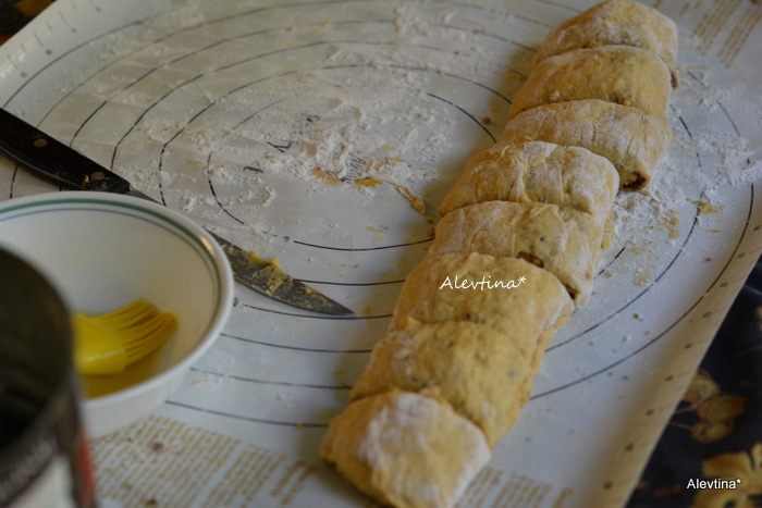 Тыквенные булочки с пеканом