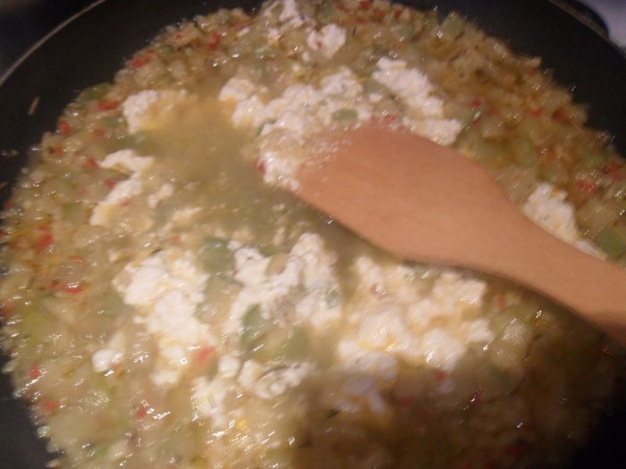 Паста с сыром и цукини
