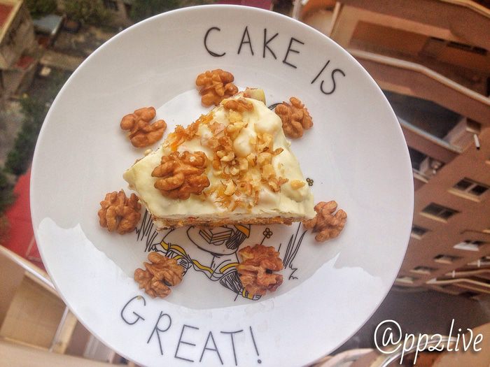 Морковный торт