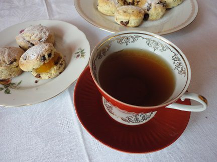 Шоколадно-апельсиновые сконы