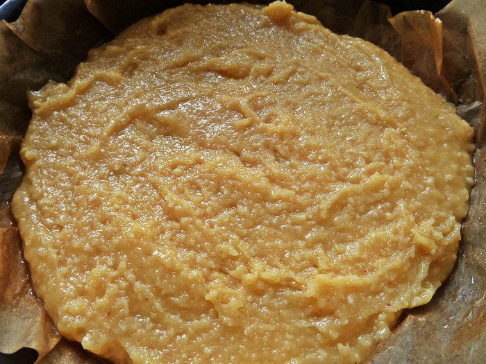 Пирог «Черешня в ореховом тесте»