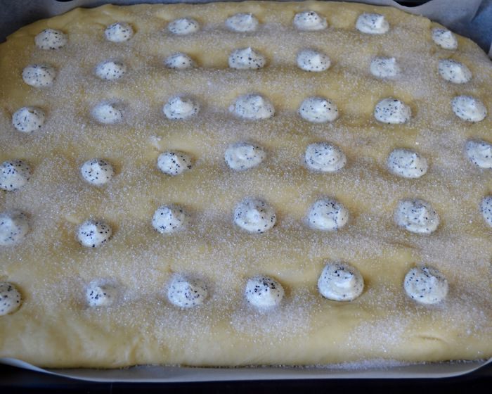Дрожжевой масляный пирог с маком