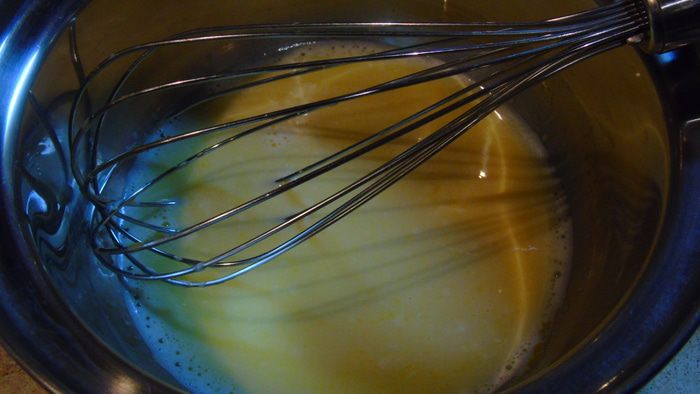 Апельсиновый Eggnog (безалкогольный)