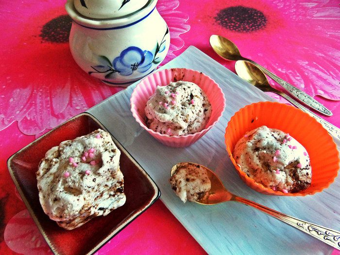 Белковый моментальный десерт