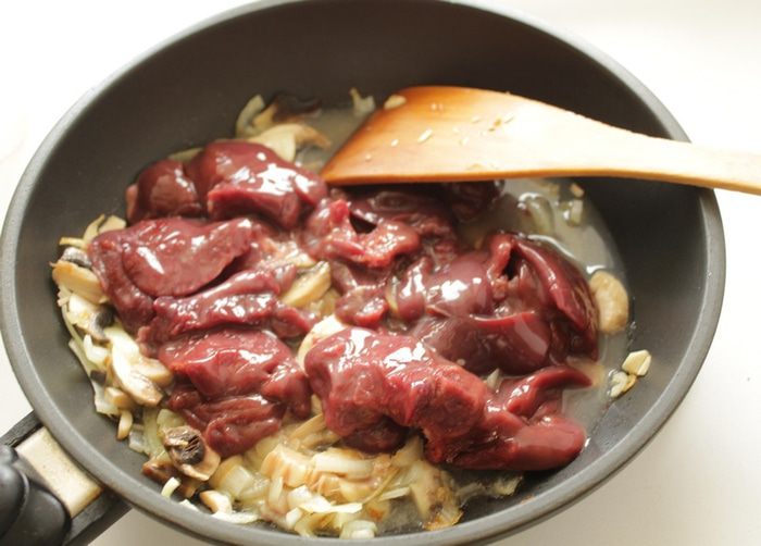 Печеночный паштет с грибами