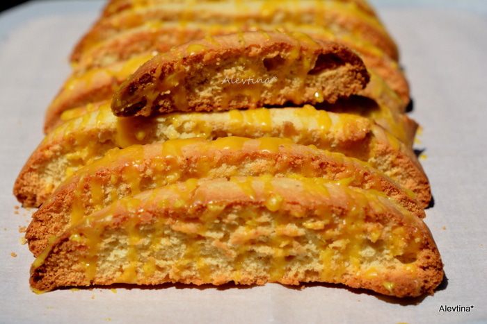 Лимонный бискотти