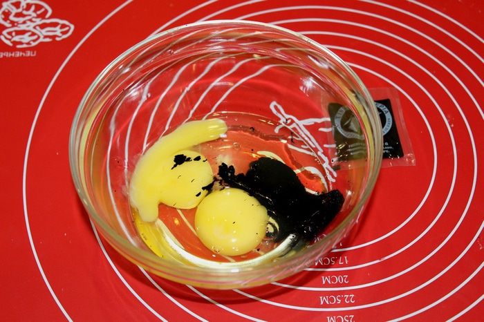 Паста с чернилами каракатицы